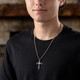 Fishers of Men Cross Necklace - Matthew 4:19