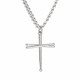 Men's Drumsticks Cross Necklace -Psalm 101:1