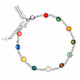 Women's Gemstone Station Bracelet - Revelation 21:5
