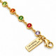 Women's Gemstone Station Bracelet - Revelation 21:5