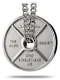 Men's High Relief Weight Plate Necklace-Phil 4:13-DB
