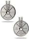 Men's High Relief Weight Plate Necklace-Phil 4:13-DB