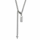 Women's Perfect Love Cross Necklace with Swarovski Crystals - 1 John 4:18