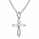 Women's Forever The Same Cross Necklace- Hebrews 13:8