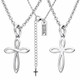 Women's Forever The Same Cross Necklace- Hebrews 13:8