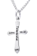 Stainless Women's Complete Cross Necklace - John 19:30