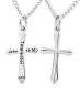 Stainless Women's Complete Cross Necklace - John 19:30