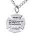 Maltese Firefighter Cross Necklace- Isaiah 6:8
