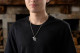 Men's Maltese Firefighter Cross / Axe Combo Necklace - Isaiah 6:8