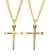 Men's Golf Ball & Tee Cross Necklace Phil 4:13