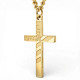 Women's Philippians 4:13 Flag Cross Necklace- Philippians 4:13
