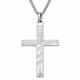 Women's Philippians 4:13 Flag Cross Necklace- Philippians 4:13