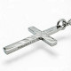 Men's Philippians 4:13 Flag Cross Necklace - Philippians 4:13