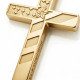 Men's Philippians 4:13 Flag Cross Necklace - Philippians 4:13