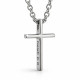 Stainless Men's Send Me Cross Pendant- Isaiah 6:8