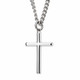 Stainless Men's Send Me Cross Pendant- Isaiah 6:8