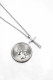 Stainless Women's Send Me Cross Necklace- Isaiah 6:8
