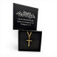Stainless Women's Send Me Cross Necklace- Isaiah 6:8
