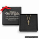 Stainless Women's Send Me Cross Necklace- Isaiah 6:8