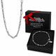 Fishers of Men Gift Set - Matthew 4:19 Stainless Steel Bracelet & Necklace