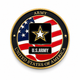 U.S. Army Challenge Coin – Red, White & Blue