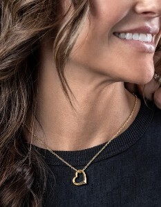 Gold Heart Necklace