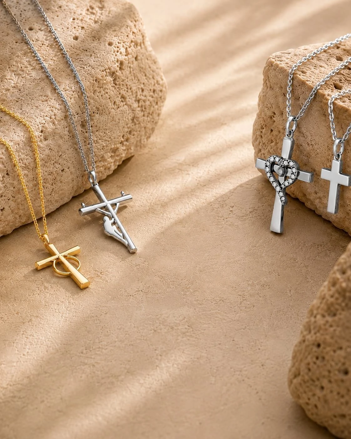 alt="Christian necklaces with Scripture verses - Wear your faith with strength from Shields of Strength"