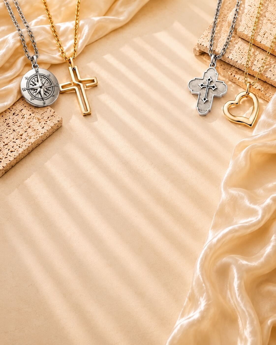 Psalm 28:7 The Lord is my strength and my shield Christian necklace - Inspirational faith and fitness jewelry