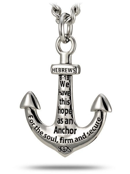 Amazon.com: Men's Anchor Necklace, Long Black Leather & Large Silver Plated  Sailor Pendant Necklace, Handmade Boho Nautical Tribal Surfer Jewelry for  Guys : Handmade Products