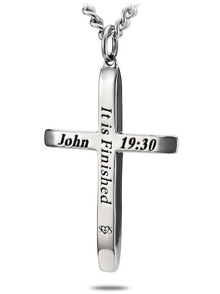 Men with cross on sale necklace