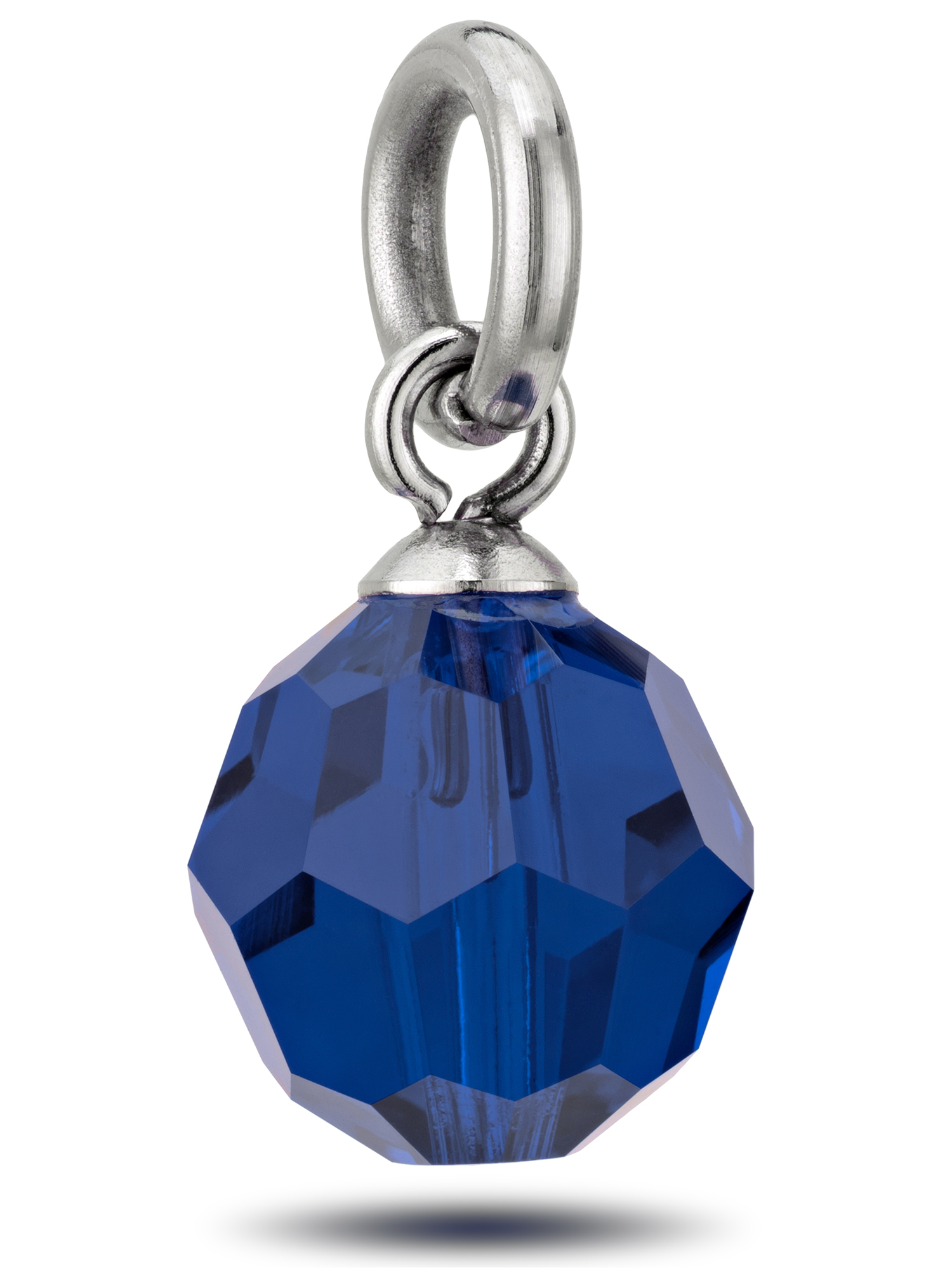 Faceted Swarovski Crystals Round September Sapphire Blue Rhinestone | Esslinger