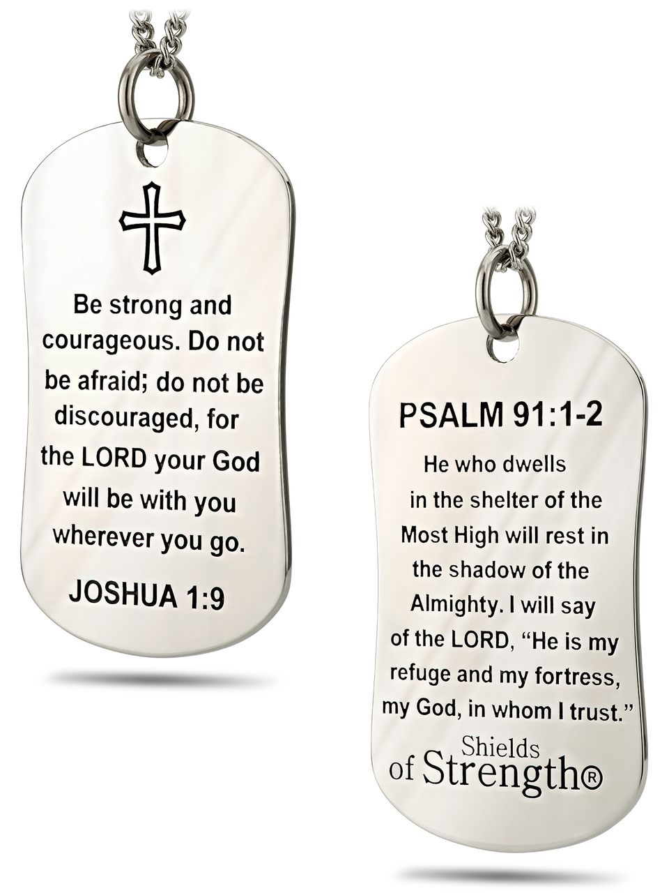 Dog Tag Pendant (Medium) – Saints Gold Co.