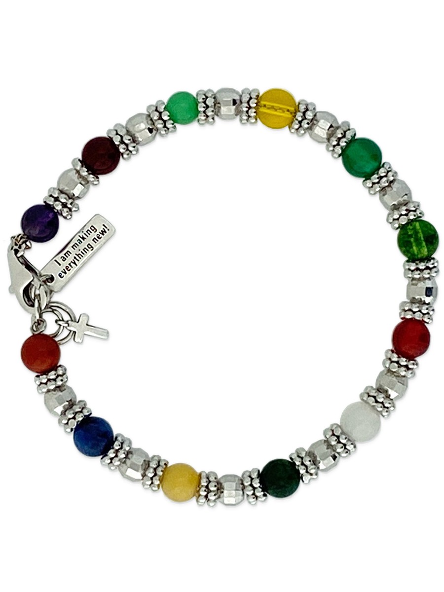 NOGU's 7 Gemstone Rainbow Chakra Bracelets – NOGU.studio