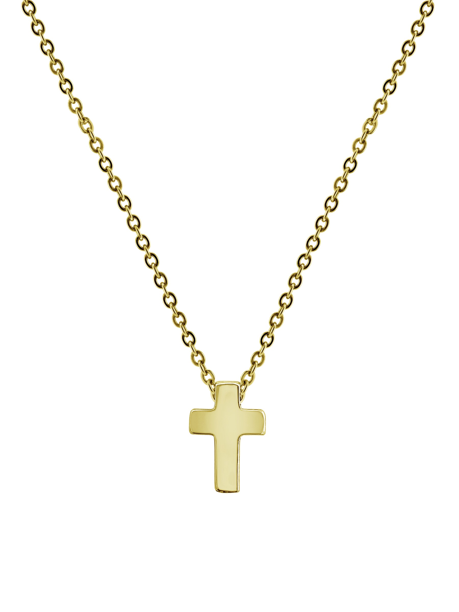 Dubai Collections Gold Figaro Chain Style Cross India | Ubuy
