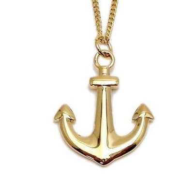 christian necklace gold