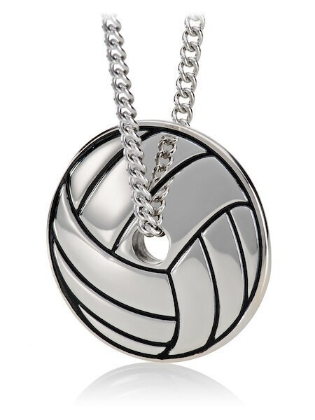 Volleyball Necklace Phil 4:13 | Stainless Steel