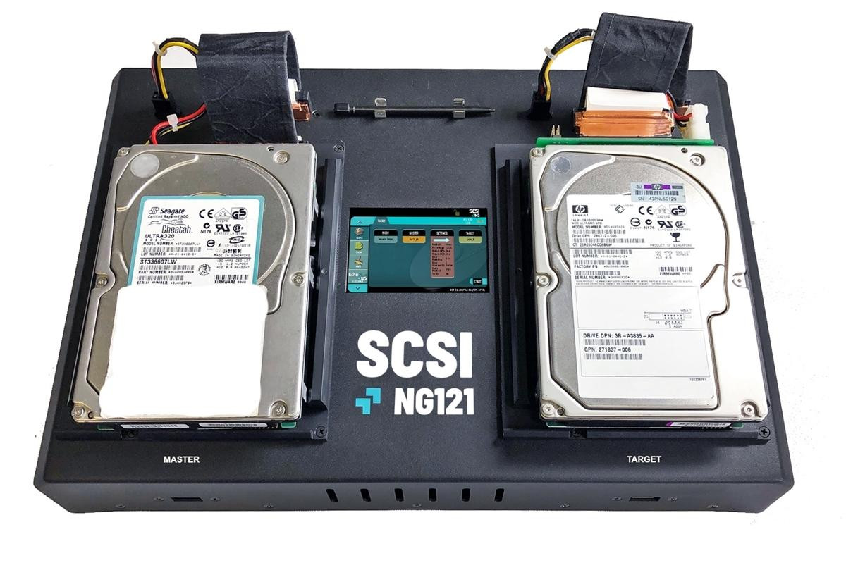 SCSI:NG121 - High-Speed Portable SCSI Hard Drive Duplicator and