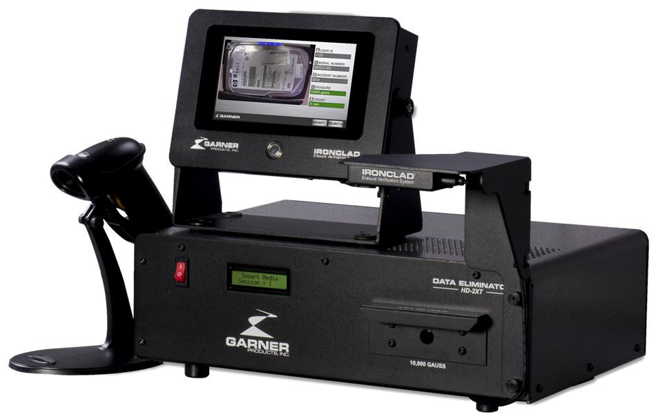 HD-2XT IRONCLAD High-Speed Hard Drive Tape Degausser