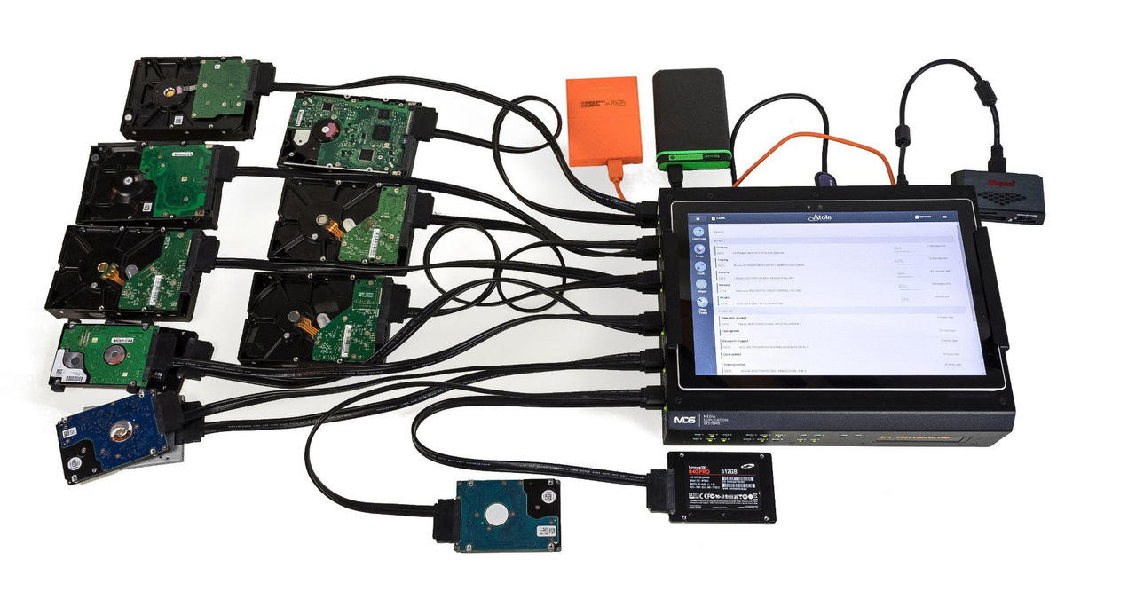 TaskForce SAS/SATA/IDE/USB/10Gb HDD Forensic Imager