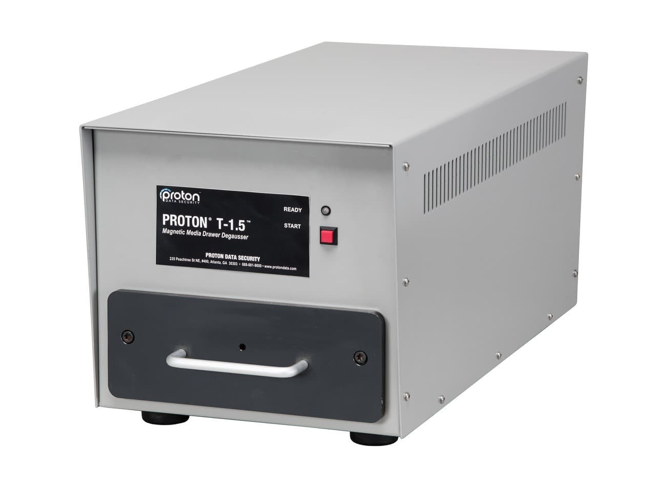 Proton T-1.5 Hard Drive Degausser for Secure Data Destruction
