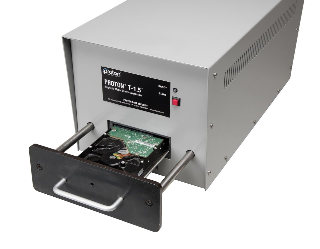 バーターです。 Proton T-1.5 Hard Drive Degausser for Secure Data Destruction