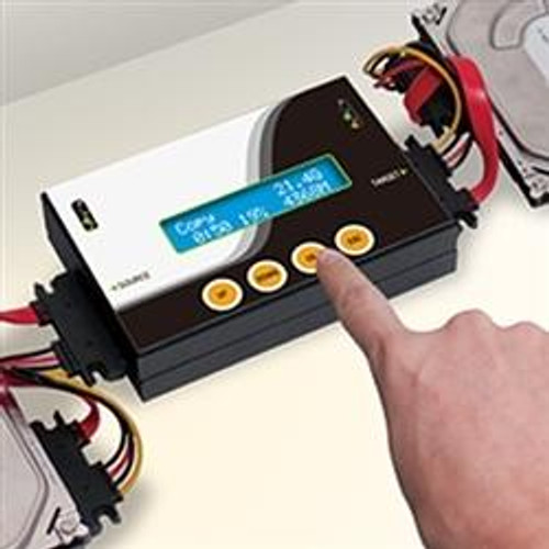 EconoDupe 1-to-1 2.5/3.5 SATA, M.2 SATA/mSATA SSD, IDE HDD Duplicator