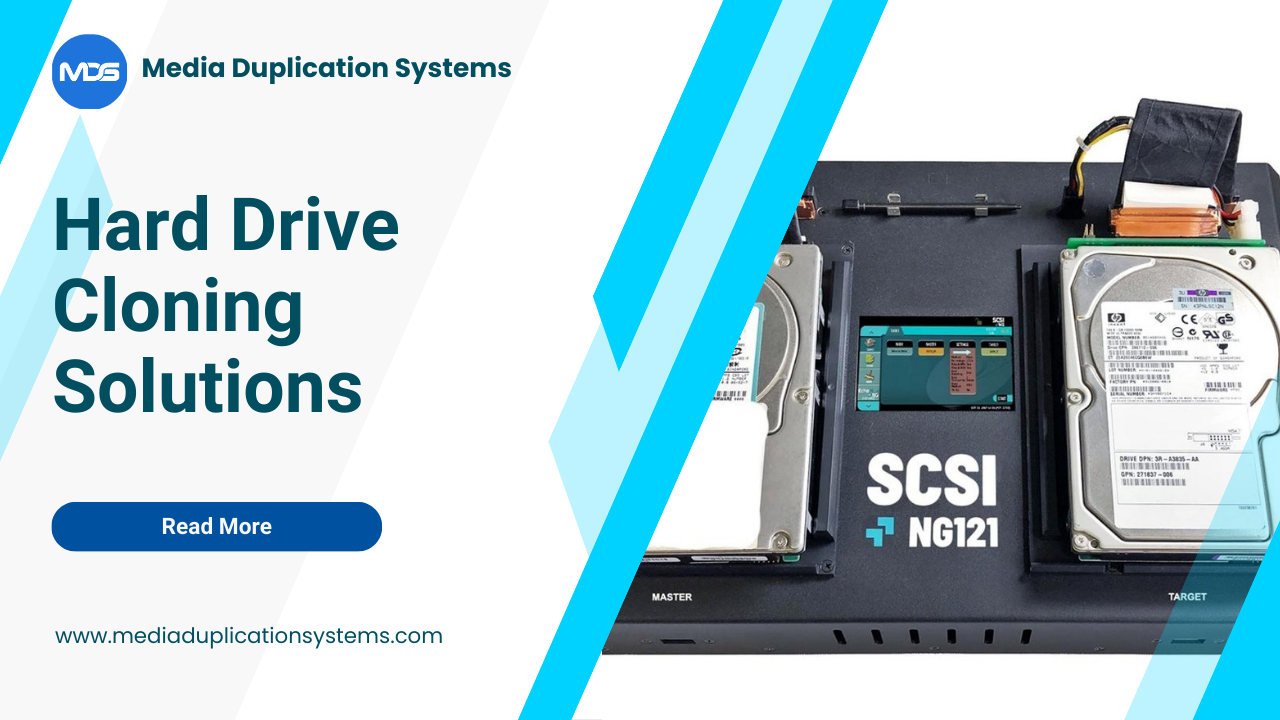 Hard Drive Cloning Solutions from Media Duplication Systems