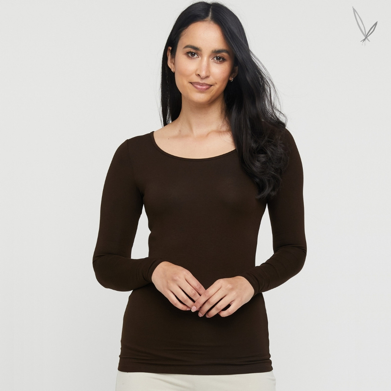 Women's Bamboo Long Sleeve Layering Top