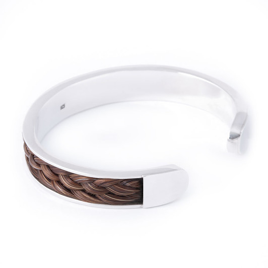 The Aspire Horsehair Flat Torq Bangle The Aspire Horsehair Flat Torq Bangle