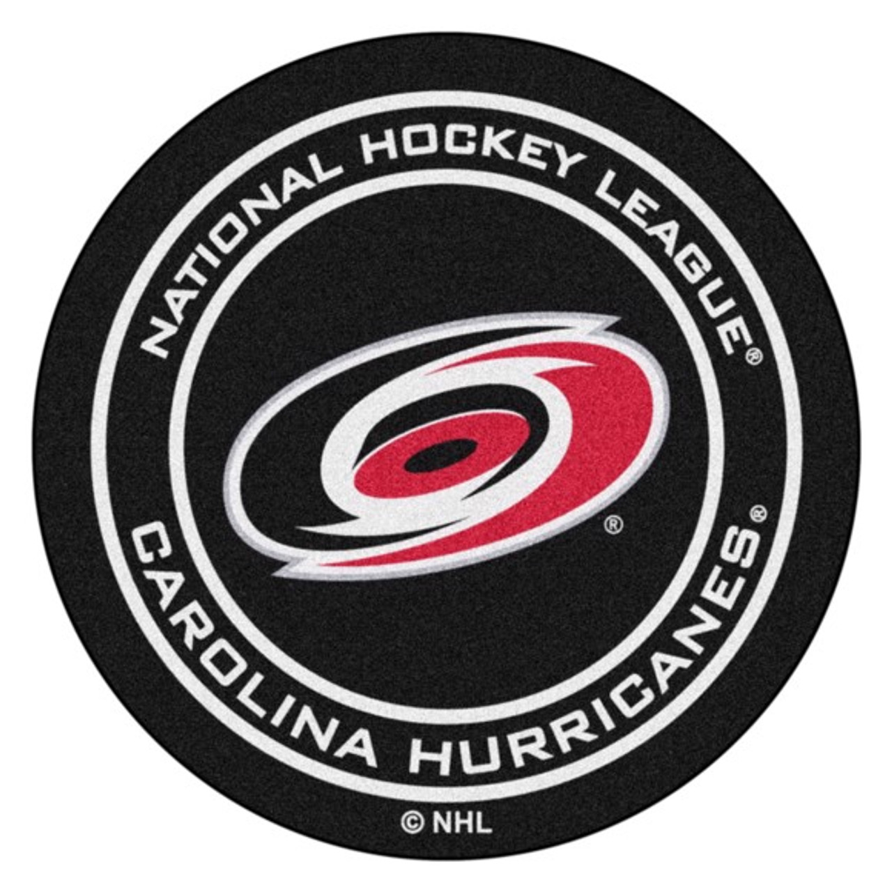 nhl puck mat