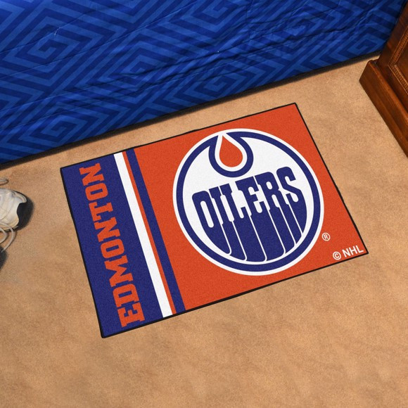 Edmonton Oilers NHL Uniform Mat Dragon Sports