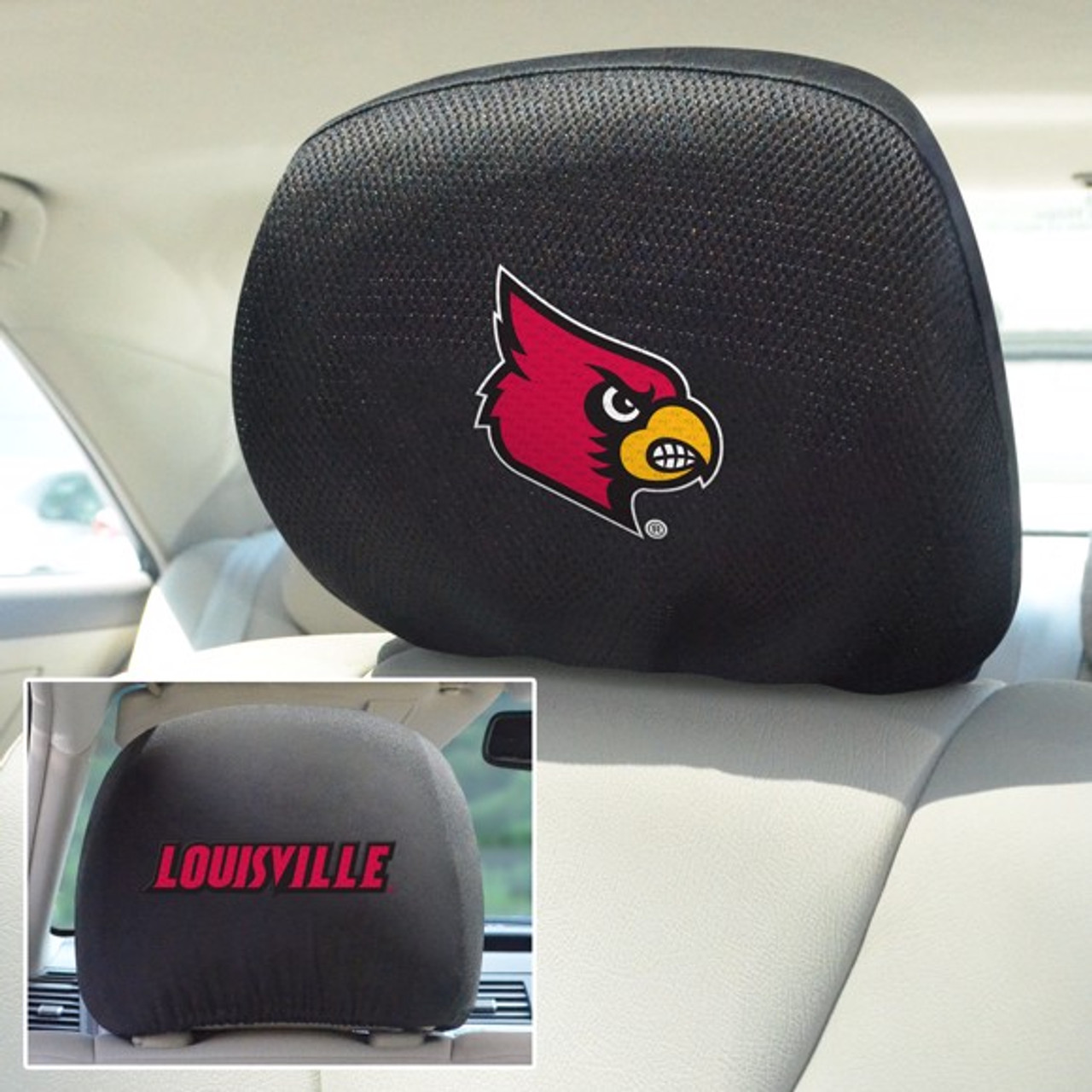 Louisville Cardinals NCAA Color Metal Emblem - Dragon Sports