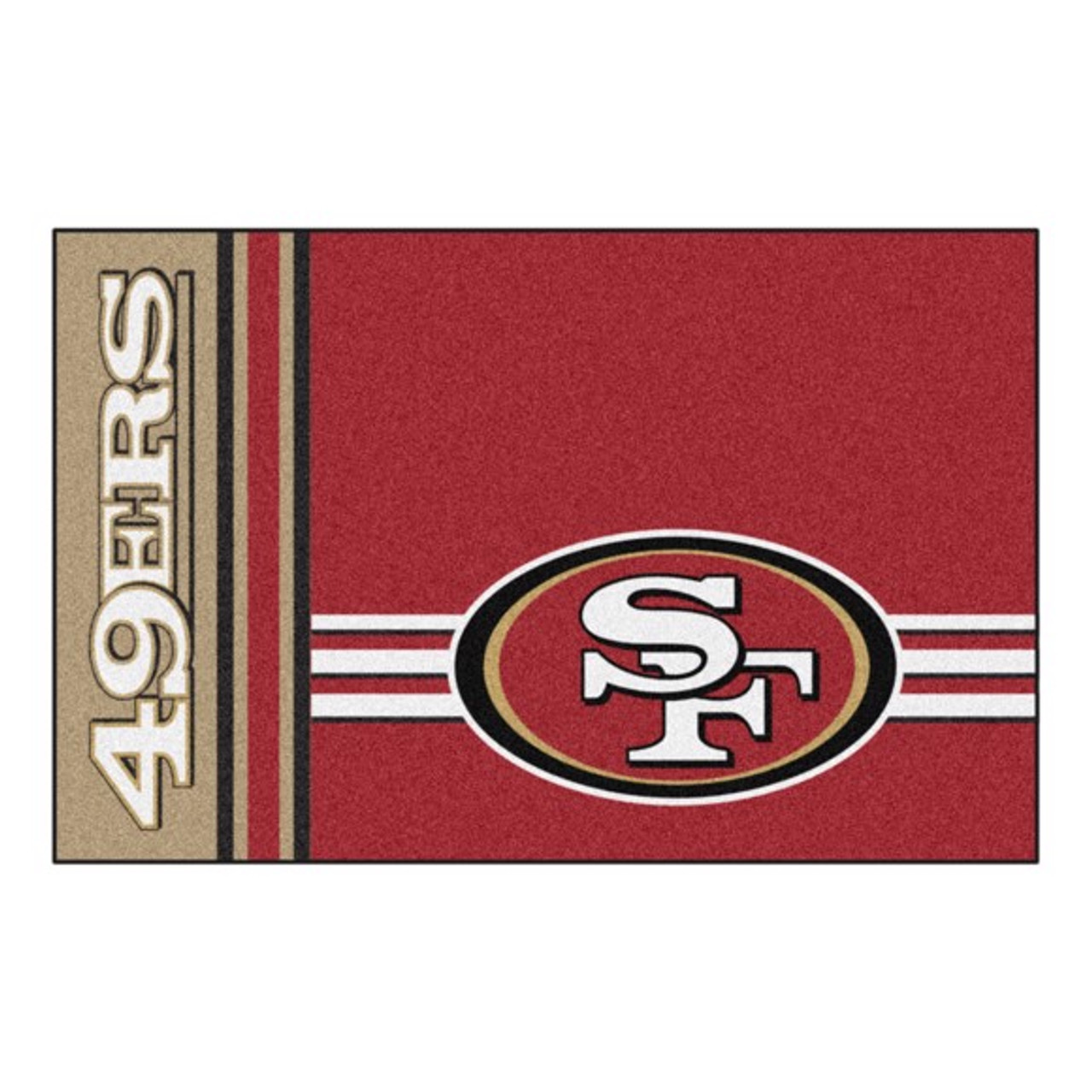 San Francisco 49ers Uniform Starter Mat Dragon Sports