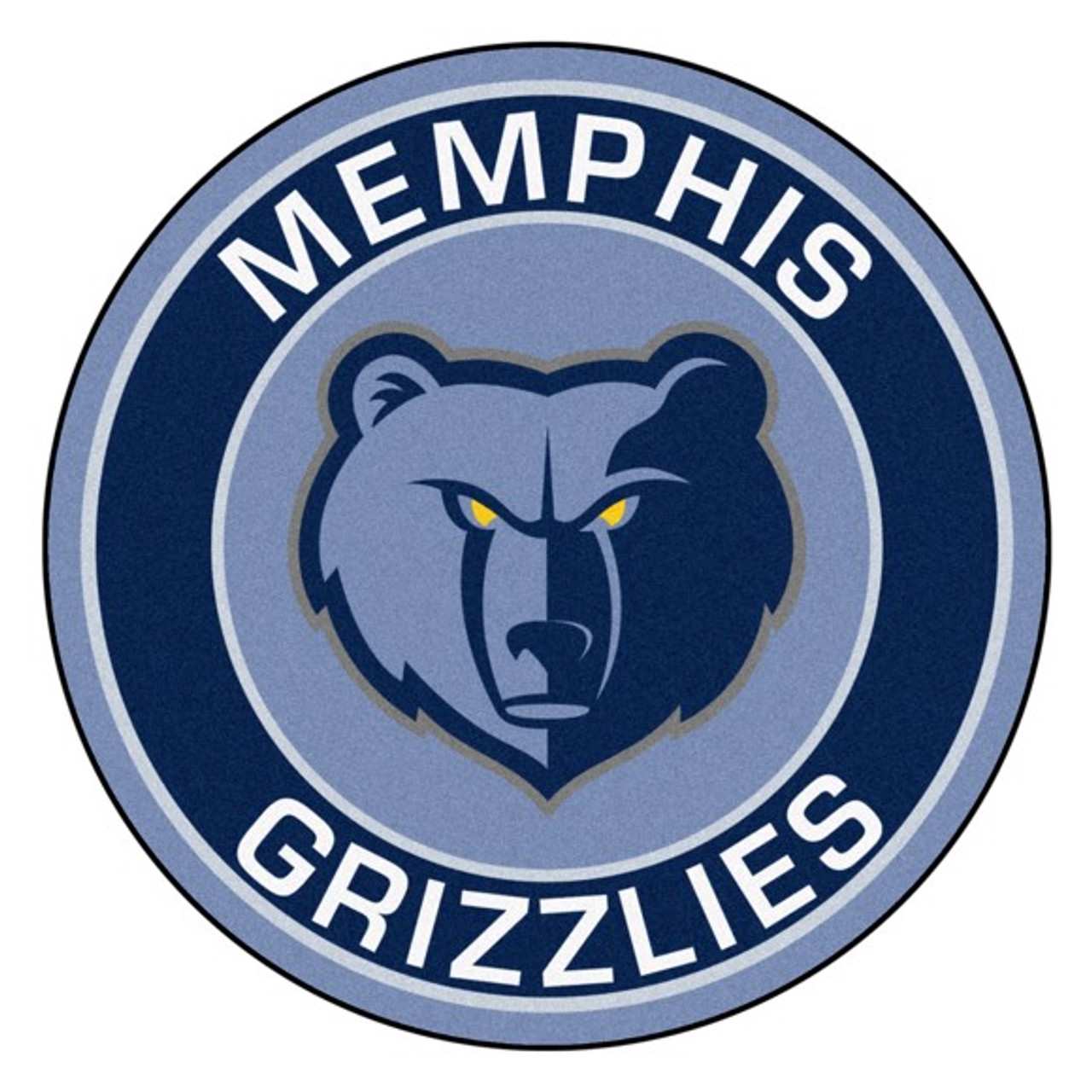 Memphis Grizzlies Color Design Yoga Mat